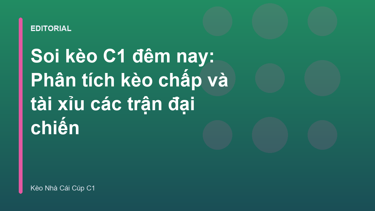 Phân tích soi kèo C1 đêm nay